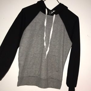 BLACK & GRAY HOODIE!